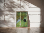 klimt Lakeshore With Birches 3x4 video mockup