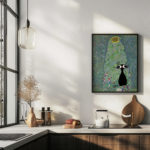 klimt Sunflowers 1883 meercat 3x4 6 mockup