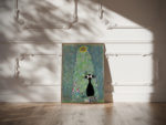 klimt Sunflowers 1883 meercat 3x4 video mockup