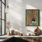 klimt dog 3x4 6 mockup