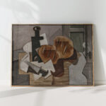 knife bottle and breton bread 1929 louis marcoussis high quality print