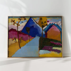 kochel straight street 1909 wassily kandinsky high quality print