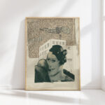 lady and prison around 1941 karl wiener high quality print