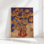 lady slipper 1919 christian rohlfs high quality print