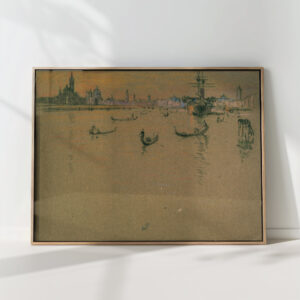 lagoon venice 1909 joseph pennell high quality print