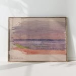 lake or seascape 1910 1912 eero jarnefelt high quality print