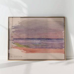 lake or seascape 1910 1912 eero jarnefelt high quality print