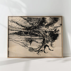 landscape 1910 wilhelm morgner high quality print