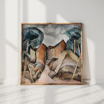 landscape 1917 romuald kamil witkowski high quality print