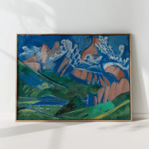 landscape 1922 august babberger high quality print