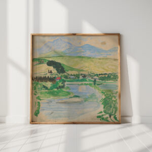 landscape 1925 1930 arnold peter weisz kubincan high quality print