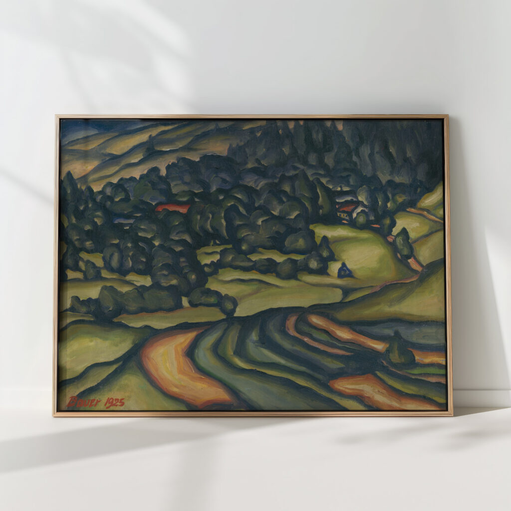landscape 1925 konstantin bauer high quality print