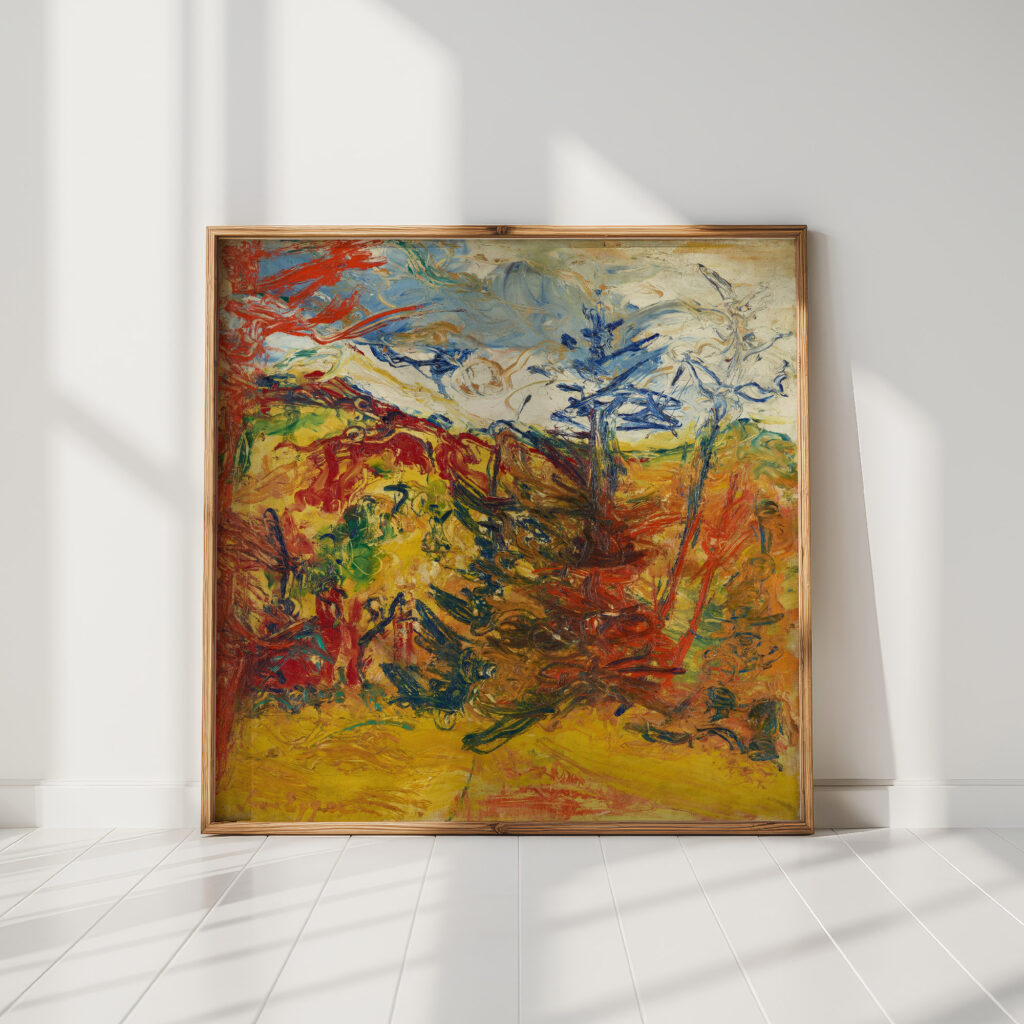 landscape 1930 jean hans egger high quality print