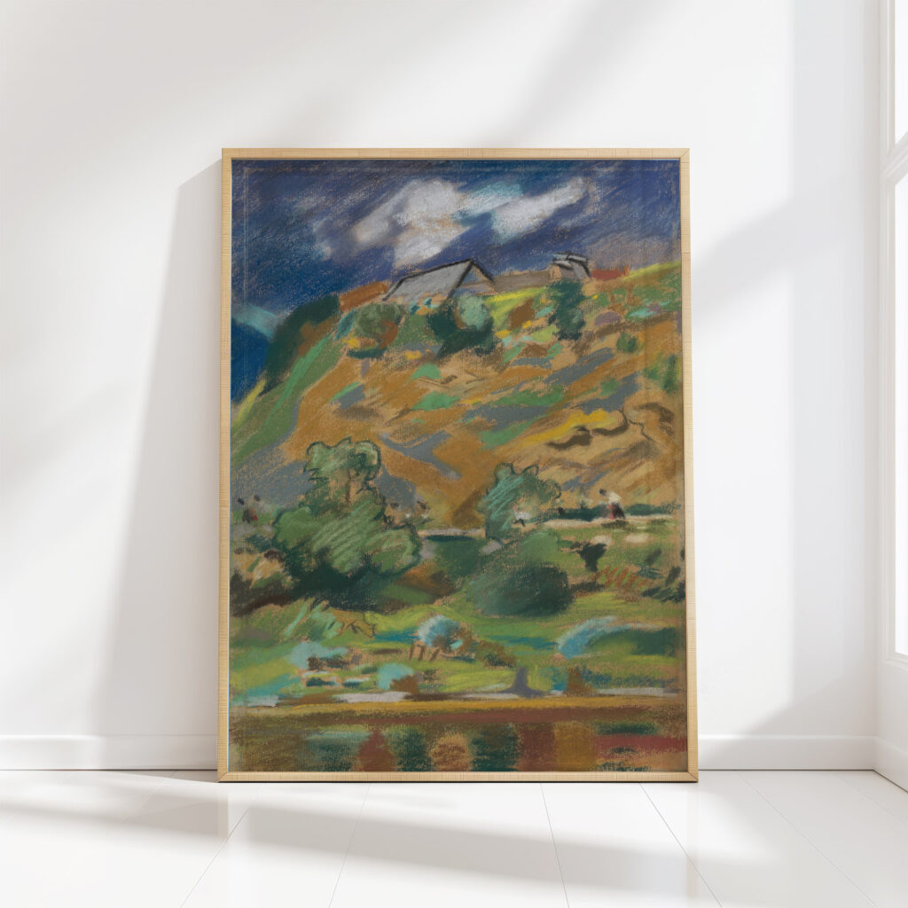 landscape 1940 arnold peter weisz kubincan high quality print