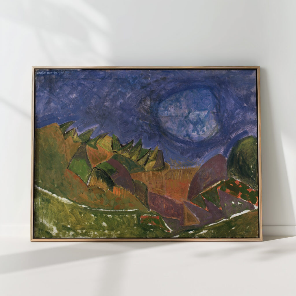landscape 1946 arie van de giessen high quality print