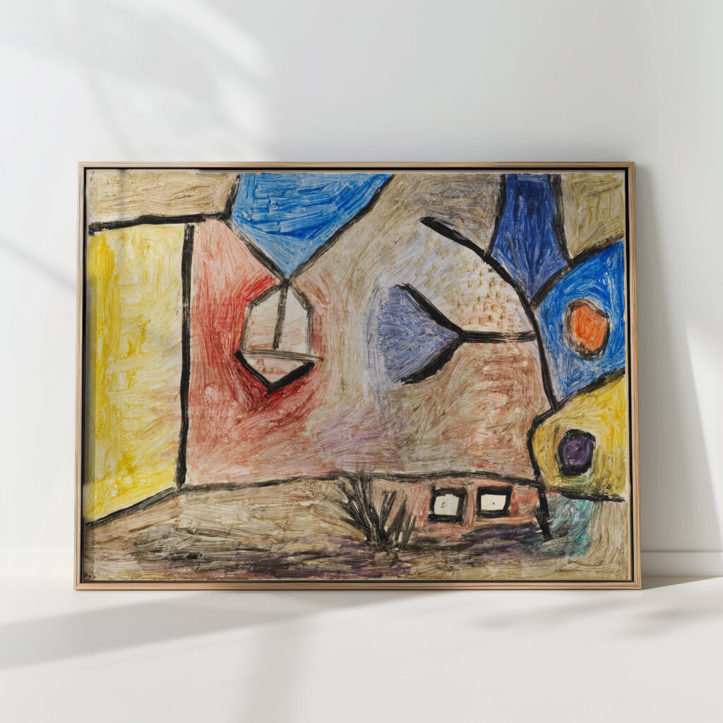 landscape b l 1931 paul klee high quality print