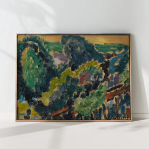 landscape by lake geneva ca 1914 alexej von jawlensky high quality print