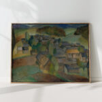 landscape from france 1917 alvar cawen high quality print