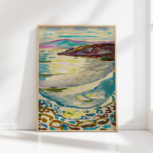 landscape from hvitsten 1918 1919 edvard munch high quality print