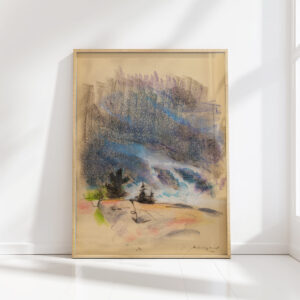 landscape karingsund 1931 henry ericsson high quality print