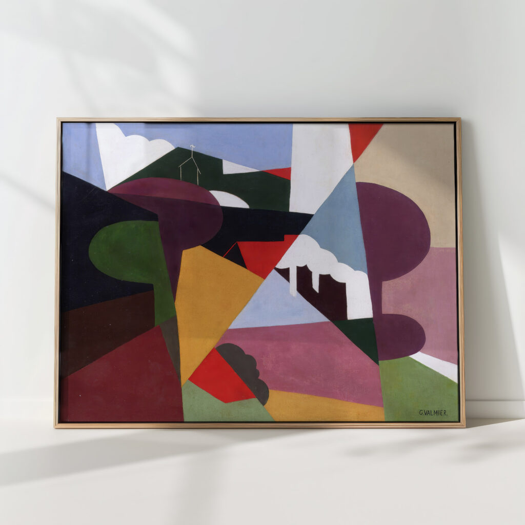 landscape la ciotat 1922 georges valmier high quality print