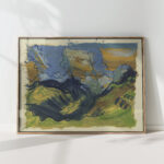 landscape near the scheerhorn august babberger high quality print