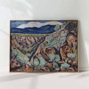 landscape new mexico 1919 and 1920 marsden hartley high quality print