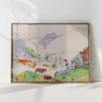 landscape of la creuse 1915 armand guillaumin high quality print