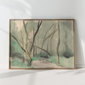 landscape of the autumn park 1925 1926 mikulas galanda high quality print