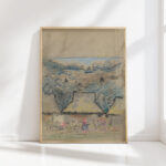 landscape sketch 1935 1944 arnold peter weisz kubincan high quality print