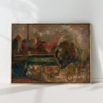 landscape with a factory chimney 1921 tadeusz makowski high quality print