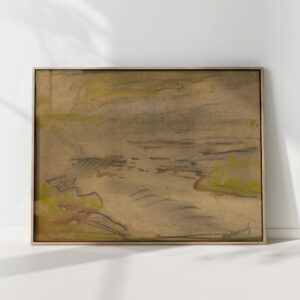 landscape with a lake 1900 1905 ladislav mednyanszky high quality print