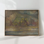 landscape with a river 1935 1944 arnold peter weisz kubincan high quality print