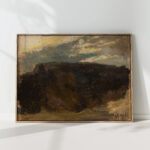 landscape with the sun shining through 1907 tadeusz makowski high quality print