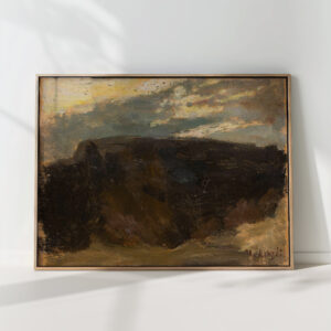 landscape with the sun shining through 1907 tadeusz makowski high quality print