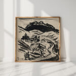 landscape with two figures 1930 1945 arnold peter weisz kubincan high quality print