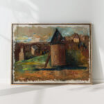 landscape with urban buildings 1931 tadeusz makowski high quality print