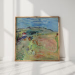 landscape with wheat field and oxen circa 1935 raoul dufy high quality print