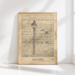 lantern and three birds around 1920 karl wiener high quality print