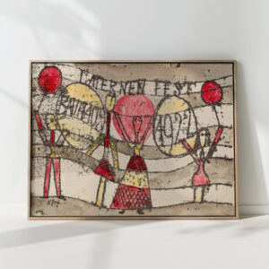 lantern festival bauhaus 1922 paul klee high quality print 3
