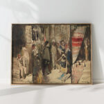 large indian triptych 1883 jan toorop high quality print