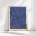 late evening looking out of the woods 1937 paul klee high quality print