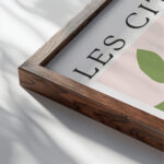 lemon 3x4 close up dark wood mockup
