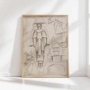 levitation in dream no 3 1921 frederick judd waugh high quality print