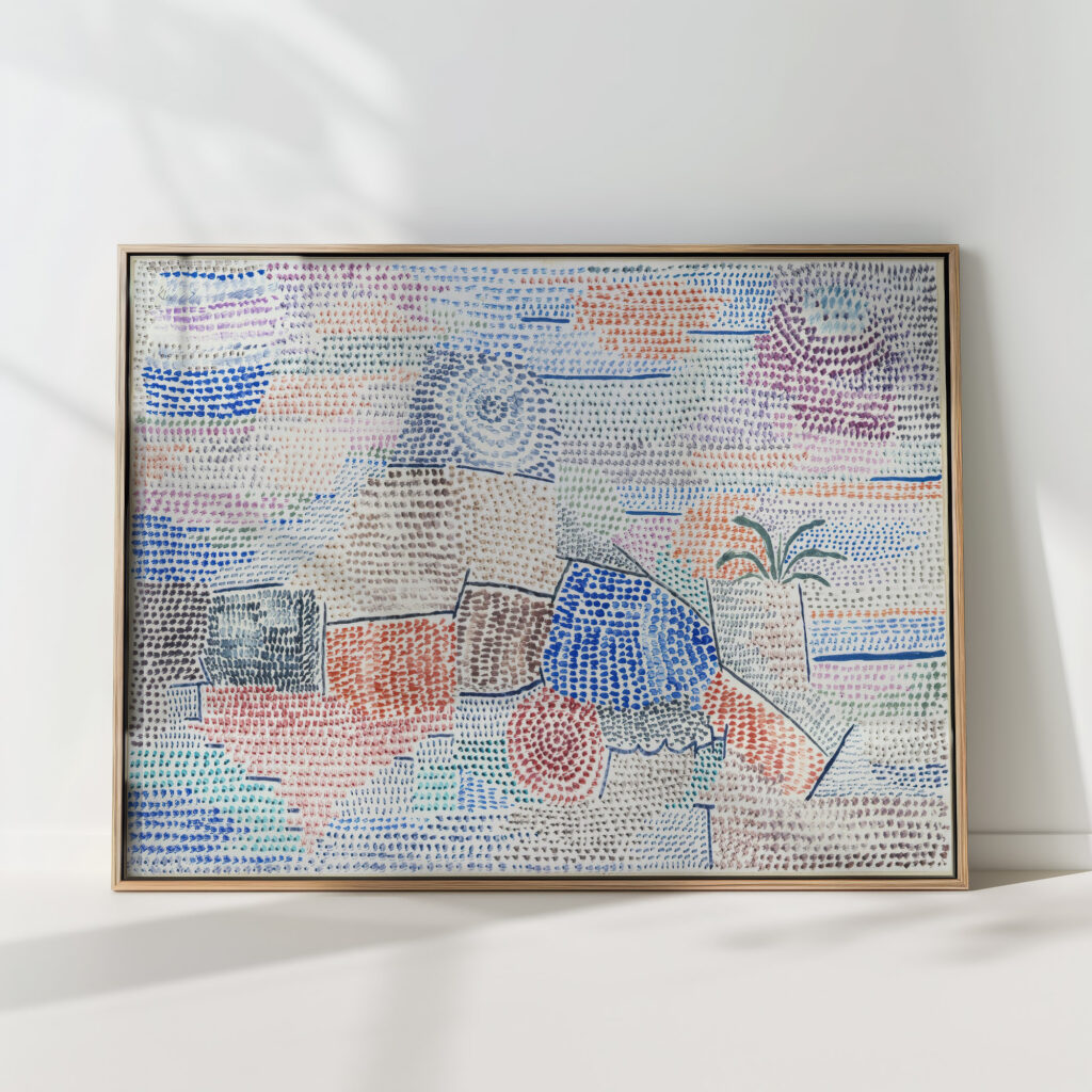 light over former times 1933 paul klee high quality print