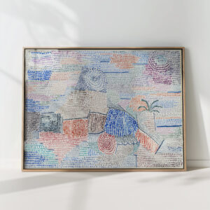 light over former times 1933 paul klee high quality print