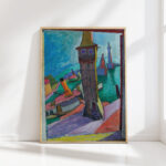 lindauer harbor iii 1920 anton kerschbaumer high quality print