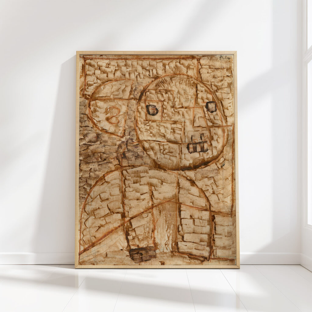 listener 1934 paul klee high quality print