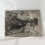 little house under trees in the snow 1910 1913 ernst ludwig kirchner high quality print