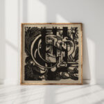 lizards 1912 franz marc high quality print